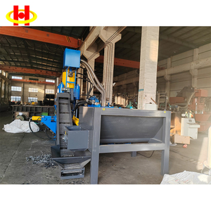 立式液压金属刨花铝屑压球机